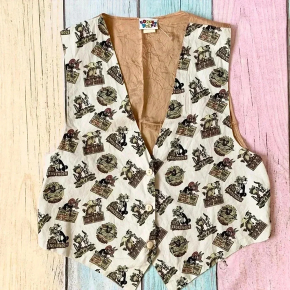 Vintage 1993 looney tunes vest - Picture 4 of 9
